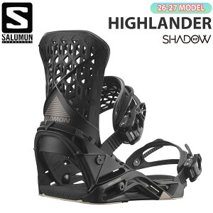 26-27���f�� SALOMON HIGHLANDER �X�m�[�{�[�h �o�C���f�B���O �T������ �n�C�����_�[ �t���[���C�h �J�[�r���O �y�� �n�C���X�|���X ������ �p�E�_�[ �����Y ���K�i 26-27-BD-SLM S M L