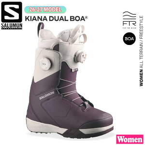 �\�� 26-27���f�� SALOMON KIANA DUAL BOA �X�m�[�{�[�h �u�[�c ���f�B�[�X �T������ �L�A�i�f���A���{�A �t���b�O�V�b�v �f���A��BOA �I�[�����E���h �t���[���� ���炩�� �����p ���K�i 26-27-BT-SLM 