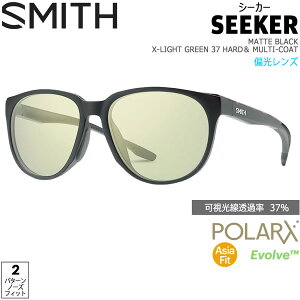 SMITH �X�~�X SEEKER �V�[�J�[ MATTE BLACK X-LIGHT GREEN 37 HARD�� MULTI-COAT �|�����b�N�X�Ό������Y �T���O���X �ނ� �o�R �S���t ���]�� ���� �h���C�u �E�C���^�[�X�|�[�c