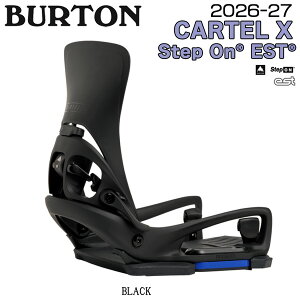 26-27���f�� BURTON �o�[�g�� CARTEL X EST STEP ON �J�[�e�� X EST �X�e�b�v�I�� �X�m�[�{�[�h �o�C���f�B���O �r���f�B���O �����Y EST �t���[���C�h �J�[�r���O ���K�i 26-27-BD-BTN �u���b�N S M L