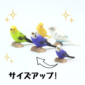 【soramame】Partner's 67 セキセイインコ(寸法：幅1.1cm×高1.7cm×奥行2.7cm)