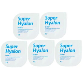 【5個セット】VT Cosmetics スーパー ヒアルロン カプセルマスク 7.5g×5個 (正規品/国内配送) SUPER HYALON CAPSULE MASK 韓国 スキンケア 水分保湿 韓国コスメ 保湿ケア 韓コス 泥パック 毛穴ケア 乾燥肌