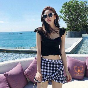 水着 タンキニ 体型カバー レディース ビキニ スカート 2点セット ママ水着 通販 スイムウェア 安い 水着 リゾート 大人 お洒落