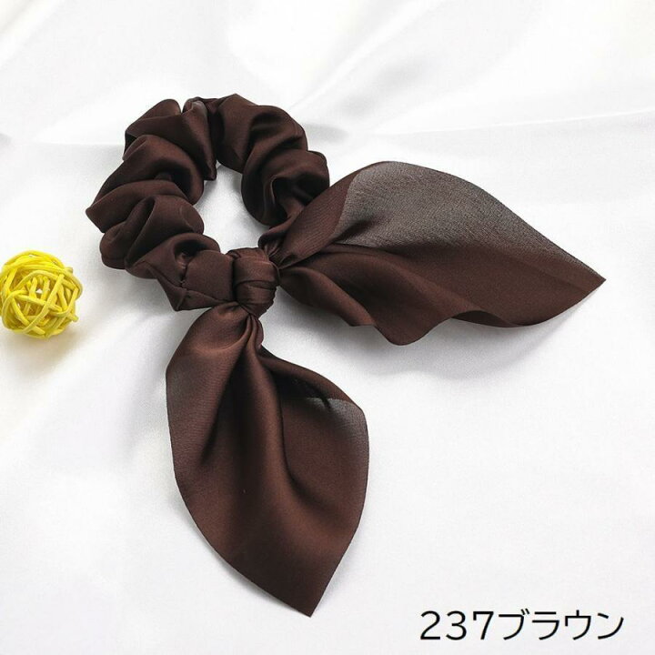 楽天市場】シュシュ リボン 単品 レディース ヘアゴム 髪ゴム ヘア 