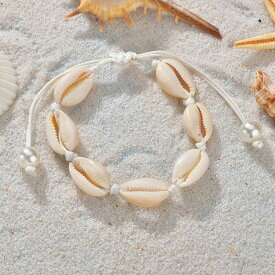 ブレスレット ネックレス レディース アクセサリー 貝殻 貝がら シェル ファッション雑貨 おしゃれ 単品 ハワイアン ギフト