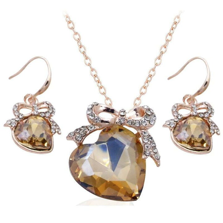 楽天市場】ネックレス ピアス 2点セット レディース アクセサリー 
