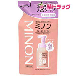 ミノン 全身シャンプー 泡タイプ 詰替え用400mL