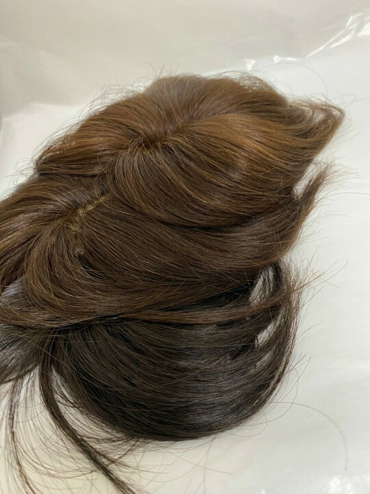 楽天市場】高級人毛100%ヘアピース 高品質リアル植毛仕上げ ナチュラル 
