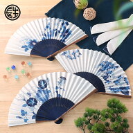 扇子 レディース 女性用 扇子袋付き 藍花 メール便限定 送料無料 ケース付き かわいい おしゃれ 可愛い …