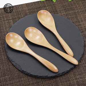 スプーン 木製 ウッド 長さ16.0cm 3本セット 送料無料(メール便) 白木 コーヒースプーン デザートスプーン 小 かわいい おしゃれ カトラリー キッチン 調理器具 .漆器.