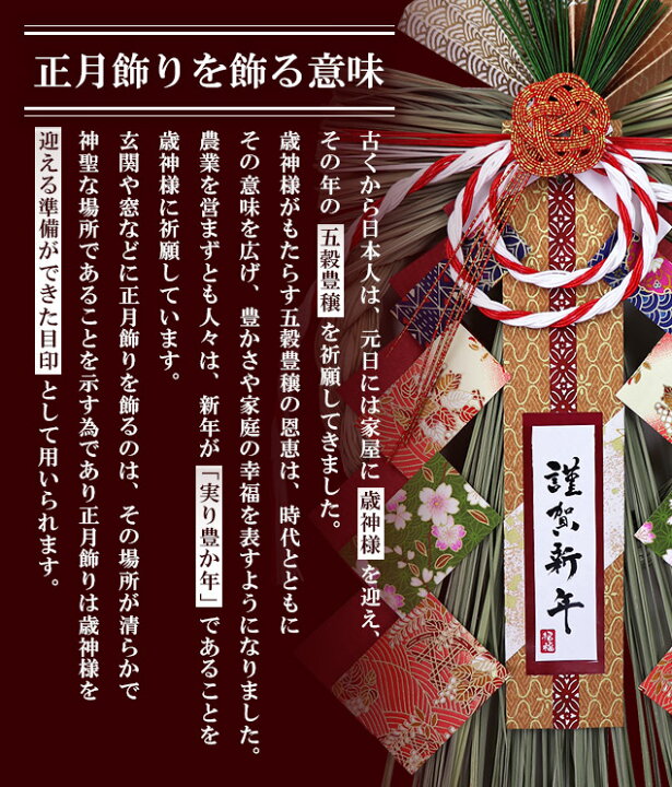 楽天市場 しめ縄 おしゃれ 注連縄 しめ飾り 正月飾り 玄関 モダン 水引 リース 末広栄飾り 送料無料 迎春 お正月飾り 干支 十二支 門松 しめ縄 結納屋 長生堂