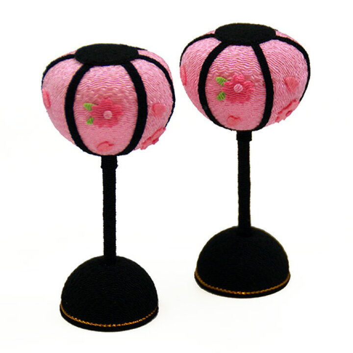 楽天市場 ぼんぼり 大 8 5cm 一対 雛人形 小道具 自由に飾ってオリジナルひな人形に 雛人形 小物 道具 単品 ボンボリ 雪洞 ちりめん おしゃれ 小さい 人気 ミニチュア ミニ お雛様 ひな祭り 飾り 京都 日本製 結納屋 長生堂