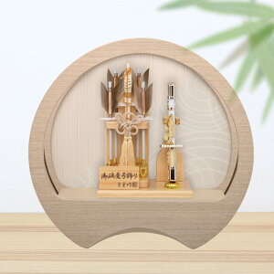 破魔弓 コンパクト ミニ サイズ アクリル ケース飾り おしゃれ 初正月 破魔矢 樹 ナチュラル 高さ32cm 手書き 名入れ 木札 無料特典付き 送料無料 初節句 男の子 破魔弓飾り 破魔弓ケース飾り