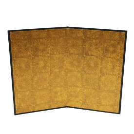 屏風 紙製 ミニ 高さ20cm×横幅26cm 金屏風 メール便送料無料 2曲 雛人形 お雛様 ひな祭り 五月人形 干支 新春 迎春 置物 海外土産