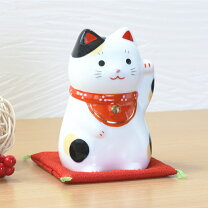 楽天市場】三毛猫 招き猫の通販