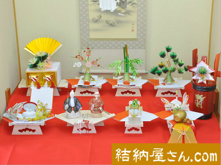 楽天市場】-九州式結納品-むすび9点セット(毛せん付) : 結納屋さん