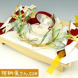 結納 -指輪メインの結納品-瀬戸の花嫁指輪セット