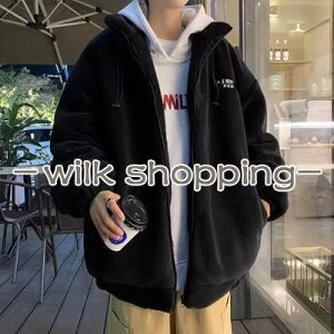 秋冬 メンズ ファーコート ボア ボアコート メンズ フリース ブルゾン メンズアウター  もこもこ 暖かい 通勤