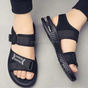 スポーツサンダル メンズ アウトドア おしゃれ ビーチサンダル 履きやすいスポサン ベルクロ 軽量 滑りにくい コンフォートサンダル 厚底 キャンプ カジュアル