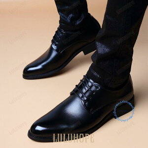 シークレットシューズ レザー ビジネスシューズ インヒール 身長アップ メンズ 背が高くなる スーツ 通気性快適 就活 夏 ギフト