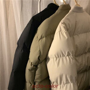 ダウン ジャケット アウター コート ブルゾン ダウンコート ショート ショート丈 長袖 ストレート もこもこ ファスナー ポケット かわいい 大人可愛い シンプル