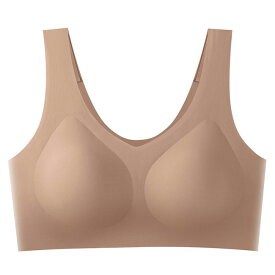 送料無料 2枚set シームレス ブラジャー ノンワイヤーブラ 育乳ブラ ナイトブラ レディース 軽量 吸汗 速乾 ひびきにくい ワイヤレス 下着 ムレにくい ベタつきにくい 軽い 肌着 バストアップ 谷間 脇高 ブラ 脇肉 夜 昼夜