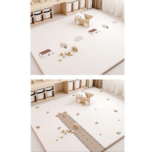 床暖房対応 厚手 防水 ノンホルム フロアマット プレイマット 折りたたみ シームレス 厚手 防水 防音 ベビー キッズ 赤ちゃん プレイマット おしゃれ ベビーマット 安全検査済み コンパクト