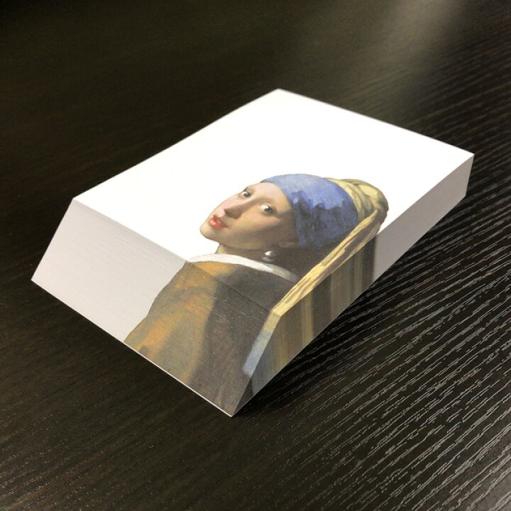 楽天市場 有名画家斜めカットメモブロック フェルメール 真珠の耳飾りの少女 メモ帳 ノートブロック 一筆箋 アート イラスト 作家 肖像画 輸入文房具 ステーショナリー雑貨 Nbh007 ユージニア 楽天市場店 楽天市場 有名画家斜めカットメモブロック フェルメール 真珠の耳飾りの少女 メモ帳 ノートブロック 一筆箋 アート イラスト 作家 肖像画 輸入文房具 ステーショナリー雑貨 Nbh007 ユージニア 楽天市場店