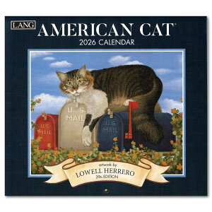 2026N LANG [WJ_[(A)uAMERICAN CAT/AJ̔Lv 30.5×34cm Ǌ|  A[g