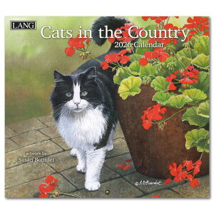 2026N LANG [WJ_[(A)uCATS IN THE COUNTRY/cɕ炵̔Lv 30.5×34cm Ǌ|  A[g