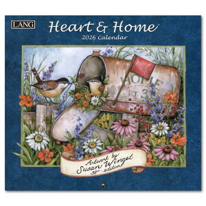 2026N LANG [WJ_[(A)uHEART & HOME/SƂ킪Ɓv 30.5×34cm Ǌ| i A[g