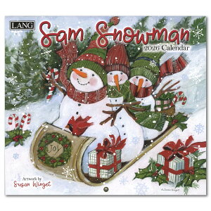 2026N LANG [WJ_[(A)uSAM SNOWMAN/Ⴞ܂̃Tv 30.5×34cm Ǌ| A[g