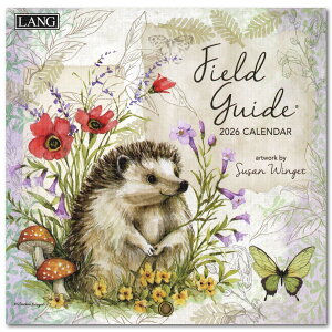 2026N LANG ~jJ_[(A)uFIELD GUIDE/̓A}Ӂv 18×18cm Ǌ|  A[g