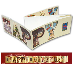 Ȃ[O[eBOJ[h a o[Xf[ Xg[}[uFHAPPY BIRTHDAYv226×132mm CXg bZ[WJ[h AG(CO-09)