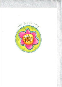 O[eBOJ[h a o[Xf[uHapp-Bee Berthday!v 115×161mm Vo[ bZ[WJ[h  ^TCY AG(HSC202)