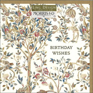 O[eBOJ[h a o[Xf[ EBAXuZb^[v 165×165mm William Morris vz _fUC ԕ bZ[WJ[h (IJ0060)