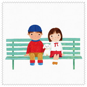 Kl@ N[jONX CXg Rcau䂫ӂЂɂڂ_Ȃ悵v 150×150mm YN[i[ G{ ʉ(KYG-1103)