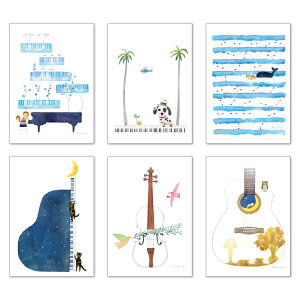 |XgJ[h6Zbg CXg Rca 105×150mm G{ CXg[^[ ʉ y   bZ[WJ[h Xւ͂(YKY-SET7)