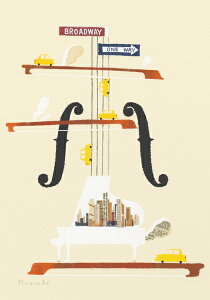 |XgJ[h CXg RcauThe Sound of Manhattan NYv105×150mm G{ y y ʉ Xւ͂(YKY-083)