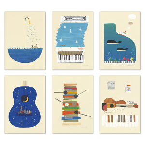 |XgJ[h6Zbg CXg Rca 105×150mm G{ CXg[^[ ʉ y   bZ[WJ[h Xւ͂(YKY-SET13)