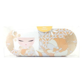 Kimmidoll メガネケース 眼鏡入れ こけし柄 母の日 ギフト キミドール(AKARI/アカリ)