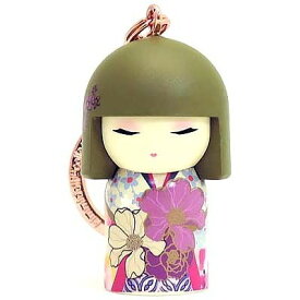 Kimmidoll キーホルダー フィギュア こけし人形 母の日 ギフト(AYAME/アヤメ)