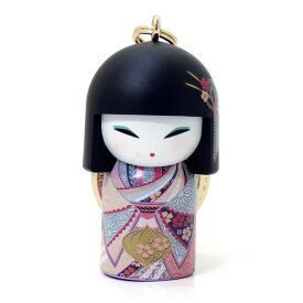 Kimmidoll キーホルダー フィギュア こけし人形 母の日 ギフト(MAKI/マキ)