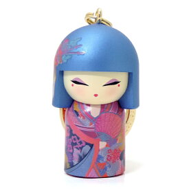 Kimmidoll キーホルダー フィギュア こけし人形 母の日 ギフト(SAEKO/サエコ)