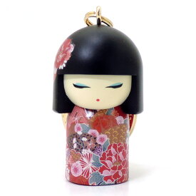 Kimmidoll キーホルダー フィギュア こけし人形 母の日 ギフト(HANA/ハナ)