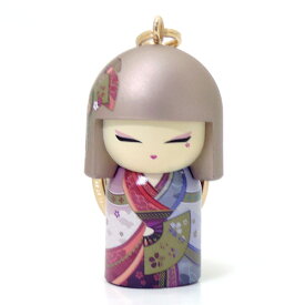 Kimmidoll キーホルダー フィギュア こけし人形 母の日 ギフト(YOKO/ヨウコ)