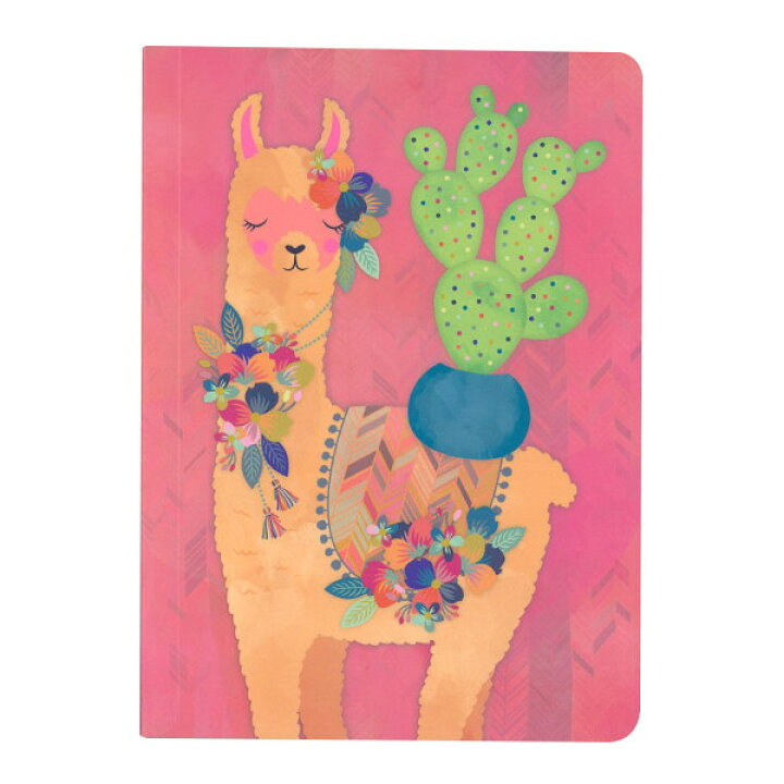 楽天市場 Llama Love ラマラブ ノート Ls029 罫線付き 手帳 メモ帳 小さい ギフト 贈り物 母の日 女性向け レディース メルヘン エスニック ファンシー かわいい おしゃれ モチーフ 動物 リャマ 文房具 ステーショナリー 日用品 輸入雑貨 ユージニア 楽天市場店