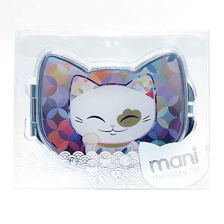 楽天市場 コンパクトミラー 招き猫 Manicat マニキャット Mf062 拡大鏡付き手鏡 小さい ネコ型 ロゴ入り 金運 縁起物 かわいい おしゃれ お化粧直し 普段使い 旅行 ギフト プレゼント 輸入雑貨 日用品 ユージニア 楽天市場店 楽天市場 コンパクトミラー 招き猫 Manicat マニキャット Mf062 拡大鏡付き手鏡 小さい ネコ型 ロゴ入り 金運 縁起物 かわいい おしゃれ お化粧直し 普段使い 旅行 ギフト プレゼント 輸入雑貨 日用品 ユージニア 楽天市場店