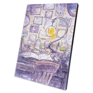 ���A�[�g�p�l�� A4 ���킢�݂ȁu���̊ώ@�f�X�N�v�t���[�����X �C���X�g �ʐ^���� �C���e���A