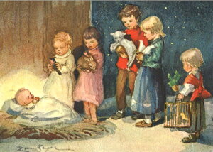 |XgJ[h A[g NX}X P[K[uLXg̎q𐒔q铮Aꂽqv105×148mm  bZ[WJ[h Xւ͂ RNV(VD7456)